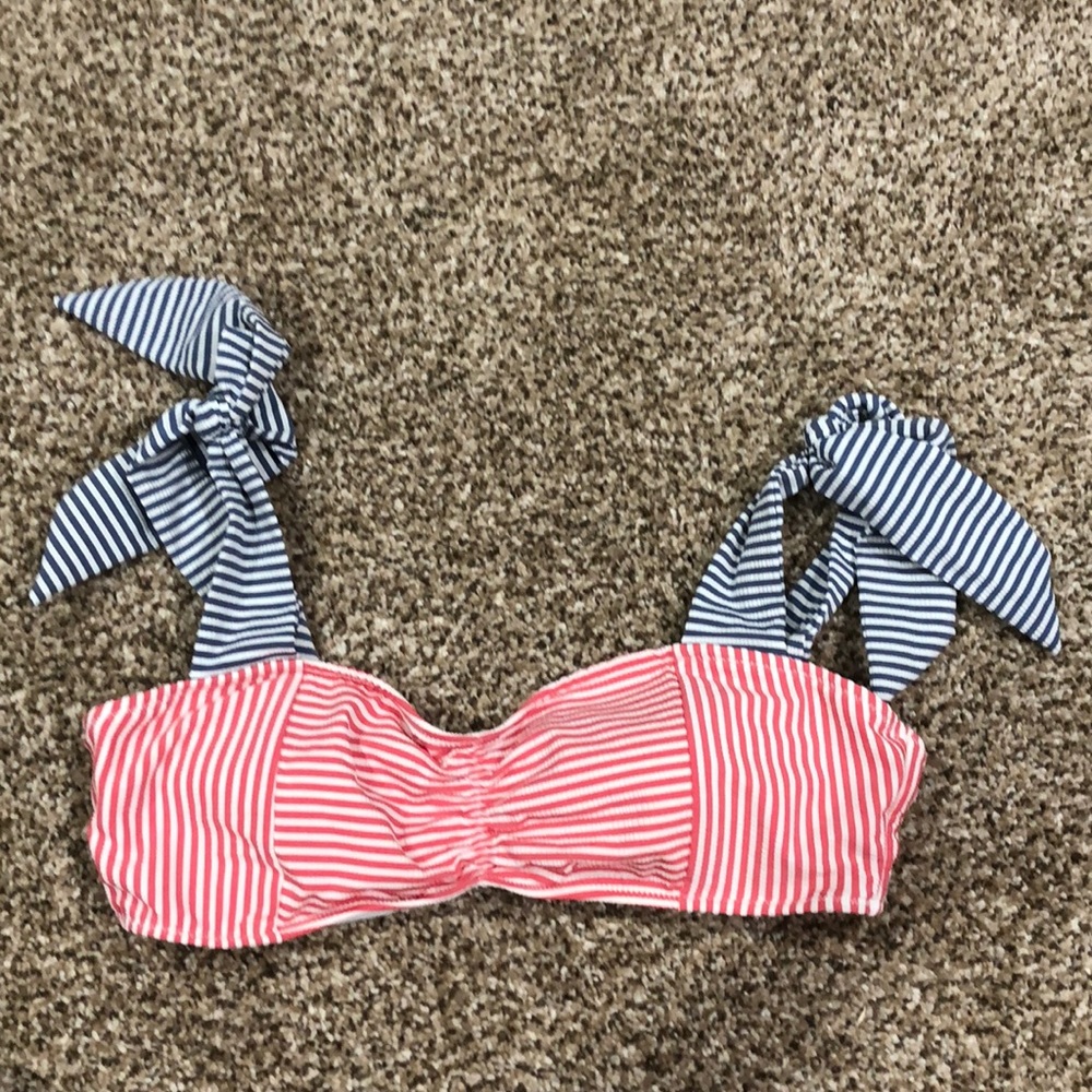 Red White and Blue Bikini Top